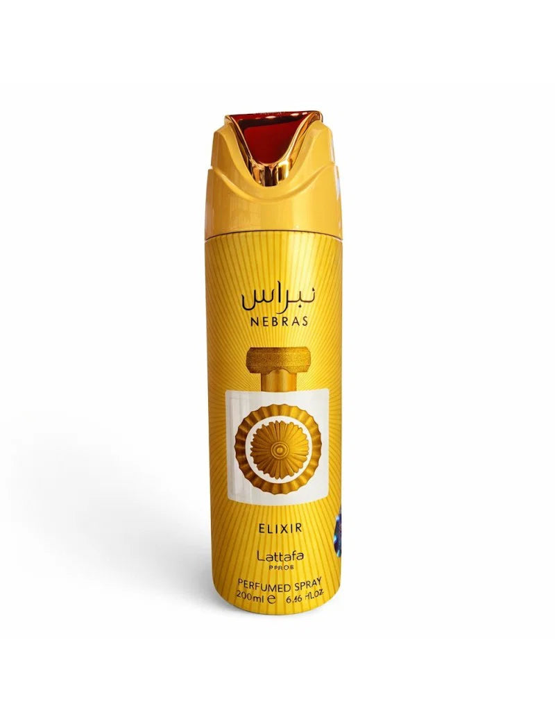 Lattafa Pride Nebras Elixir Body Spray 200ml — Арабски дезодорант