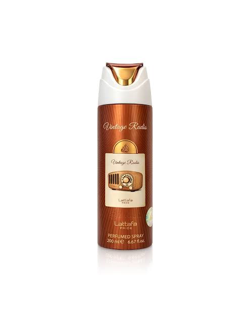 Lattafa Pride Vintage Radio Body Spray 200ml — Арабски дезодорант